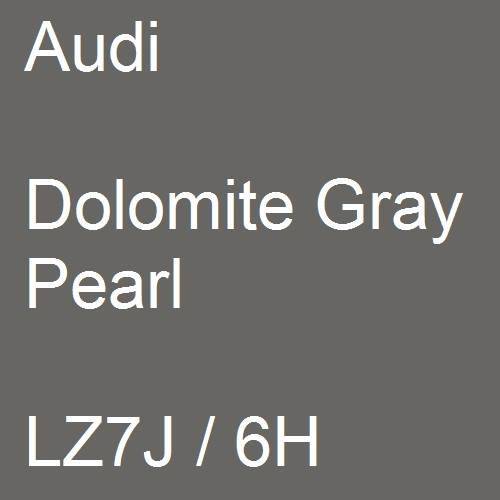 Audi, Dolomite Gray Pearl, LZ7J / 6H.